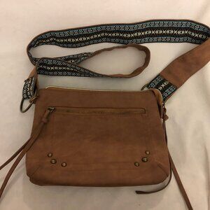 Boutique Faux Leather Crossbody Bag - NEW